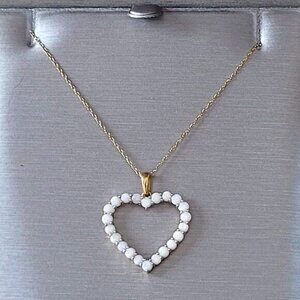 Opal Necklace 10K Gold